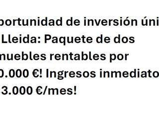 Geschäftsraum in Alcalde porqueras 9. Oportunidad de inversion en lleida