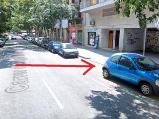 Miete Autoparkplatz in Roger de flor 123. Plaça per a cotxe petit