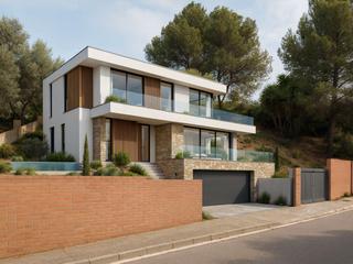 Maison à Aneto 9. Vivienda obra nueva en can xicota