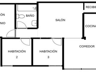 Planta baixa a Avenida montsant 17. Planta baja de 3 habitaciones en santa isabel, barrio de tarrago
