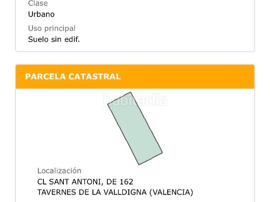Foto fe22e72f-f1eb-460c-82a4-dd04e70cd3e2. Wohngrundstück in carrer sant antoni 162 in Tavernes de la Valldigna