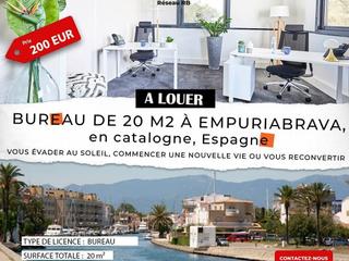 Rent Office space in Puigmal d' 122. Calma y brillante