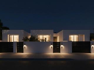 Maison jumelée à Carrer àngel guimerà 57. Casa de obra nueva en la c. angel guimera, 61