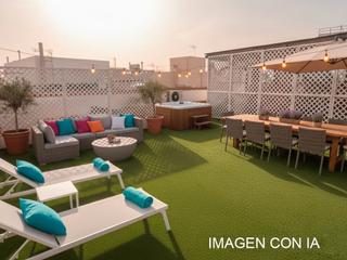 Casa en Calle los baños 0. Vivienda y local con gran terraza