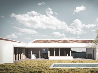 Casa en Migjorn 13. Proyecto de casa unifamiliar en riudellots de la selva