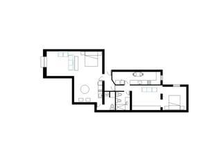 Etagenwohnung in Calle de la montera 2. Piso en sol