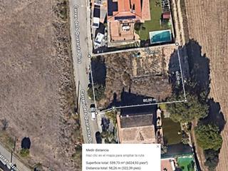 Terreny residencial a Dels quaranta pins 46. Espectacular terreno urbano apto para construir