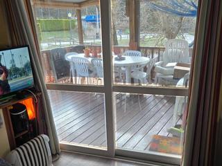 Casa a Camping l'espelt 4. Mobil-home instalado en camping l'espelt