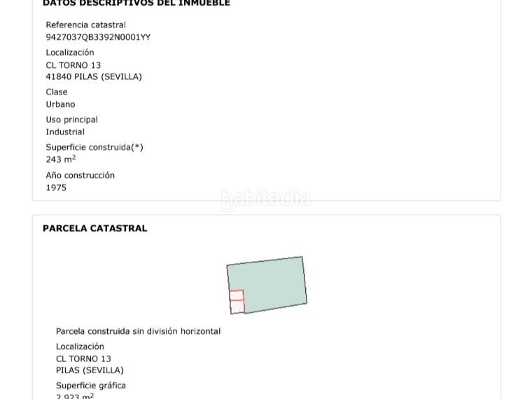 Foto f24a9d29-aebe-4943-b2e0-f8350404c25a. Area edificabile industriale in calle torno 20 in Pilas