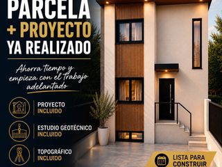 Terreny residencial a Mariano benlliure 24. Parcela renta libre con proyecto.