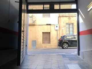 Motorradparkplatz in Sant alexander 54. Parking moto