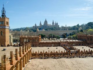 Dachwohnung in Gimbernat 2. Ático con gran terraza y vistas únicas al palacio nacional de mo