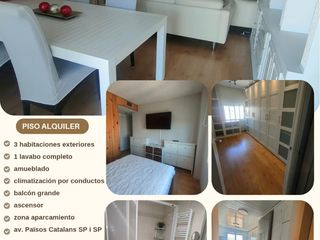 Rent Flat in Avinguda dels països catalans 41. En excelente zona sant pere i sant pau amueblado y para entrar a