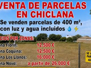 Finca rústica en Camino valle de mena 1. Parcelas en chiclana de la frontera