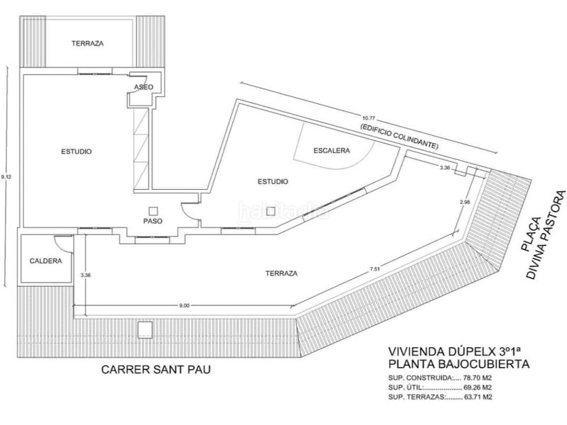 Foto e5dea244-2d38-4c93-b708-639c35550a34. Dúplex a sant pau 39 a Centre Vic