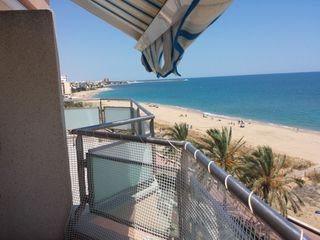 Apartamento en Avenida papa luna 162. Piso 1ª línea peñíscola: 76m², vistas mar, terraza, piscina y ga
