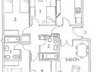 Miete Etagenwohnung in Vereda de jaén 28. Excepcional piso 4 habitaciones