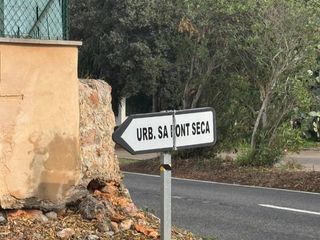 Terreny residencial a Avenida sa font seca 1. Solar en urbanización sa font seca