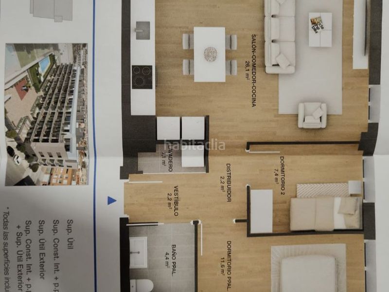 Foto ee131fd2-360e-4f80-bec1-4341bf337cd6. Alquiler piso en carrer de manuel carrasco i formiguera 8 piso nueva construccion con piscina, zona infantil,pkg,trastero en parc de l'aigua en Lleida