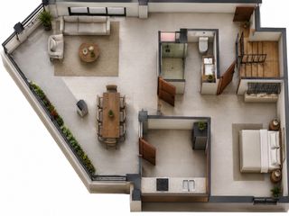 Duplex in San isidre 2. Duplex rehabilitado