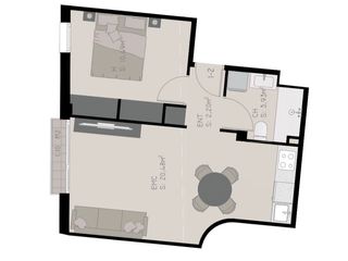 Location Appartement à Tints 9. Piso a estrenar en en centro de figueres