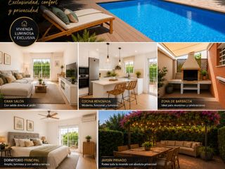 Casa a Carrer parís 9. Magnífico chalet independiente