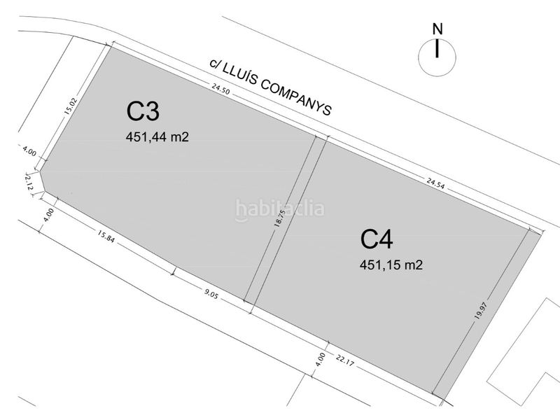 Foto ccf8cefa-e8f9-4f53-9b36-896763deb747. Terreny residencial a carrer del president lluís companys 15 a Sant Hipòlit de Voltregà