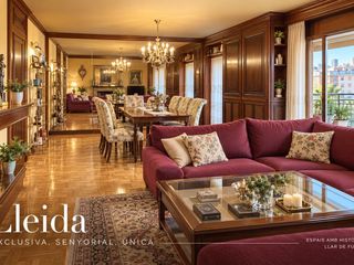 Flat in Avinguda prat de la riba 3. Pis senyorial amb gran terrassa al centre de lleida | 5 habitaci