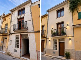 Maison à Carrer de l'aurora 36. Casa de pueblo con patio y buhardilla en el centro de ontinyent