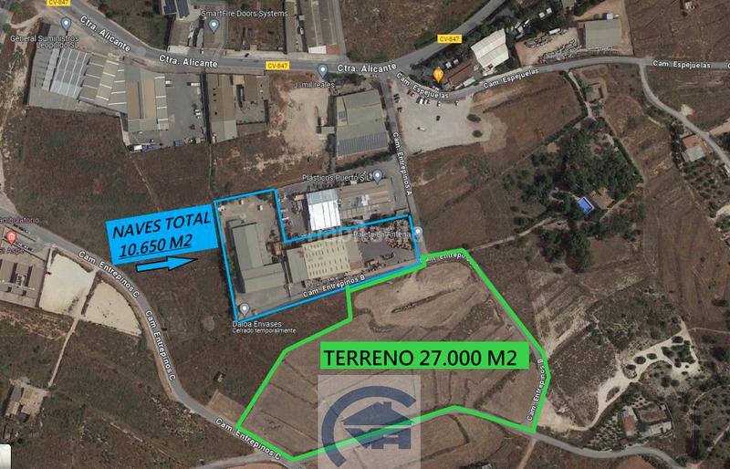 Foto 9c45d59e-e959-4b62-874f-baef1ee1621c. Capannone industriale in camino entrepinos c 15 in Aspe