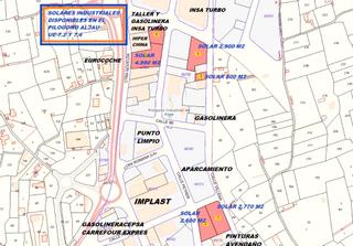 Solar industrial en Calle villena 1. Solar de 5.379 m2 en ue 7.2 - poligono aljau.