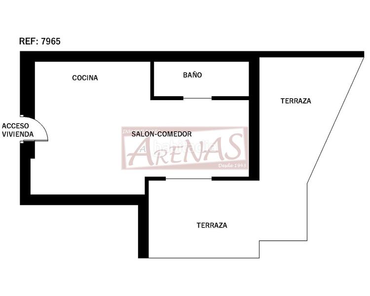 Foto cb6bfd21-f5d9-41d7-a063-4c08c6752b1b. Àtic a calle padre ignacio ellacuría 119 a Carlos V Laredo