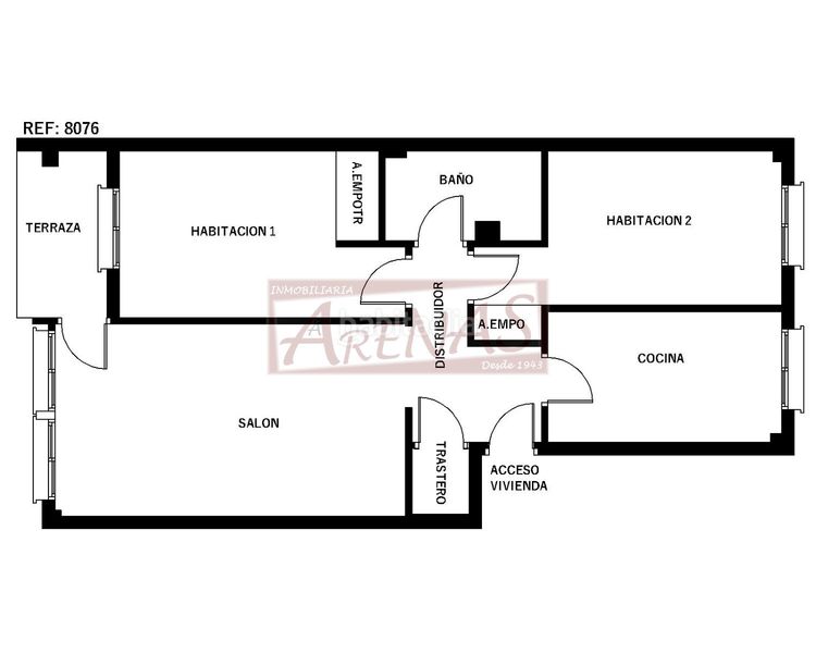 Foto 7608c10e-9b78-4b29-9375-12e423374445. Flat in calle emperador 5 in Centro Laredo