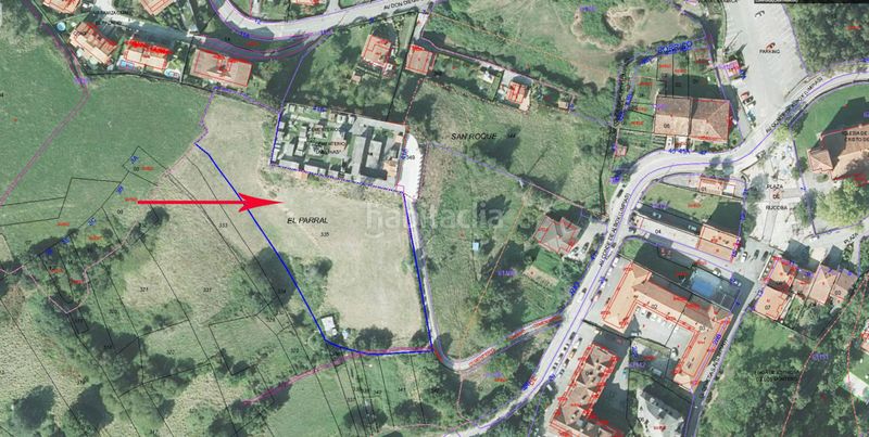 Foto 8a89f6a6-608d-45cd-961a-8df6d248f078. Terreno residencial en calle Limpias 6c terreno urbanizable para poder hacer una vivienda a su antojo ya que dispone de casi 6000 m2 , situado en un entorno paisajístico en Limpias