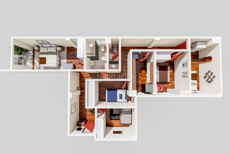 Foto 52f7512e-8a24-427f-ab3e-30b360aac2ad. Pis amb calefacció aparcament a San Isidro Madrid