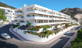 Appartamento in Rancho Domingo - La Hacienda. Piso con terraza en benalmádena pueblo
