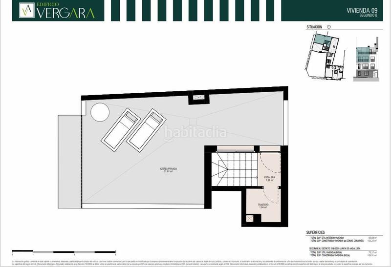 Foto 3d307cbd-22ce-4e2f-a6ca-e9811c3fa2d7. Dachwohnung in Los Castillejos - La Trinidad Málaga