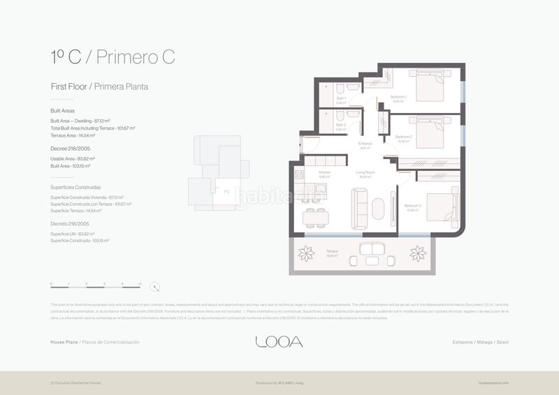 Foto e04e87a8-4d69-4f40-b474-852827a7bb74. Appartement 103m<sup>2</sup> dans avenida alemania 20 dans Zona Calvario Estepona