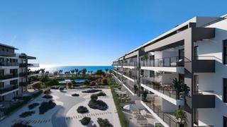 Pis a Almerimar. Exclusivo piso de 2 dormitorios con terraza y jardin  junto al m