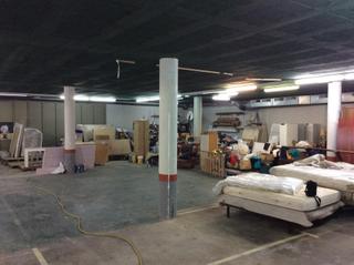Geschäftsraum in Centrevila. Construccion como almacen o parking