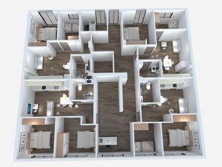 Flat  Carrer dels xicots de vilafranca. Piso de 4 habitaciones zona girada