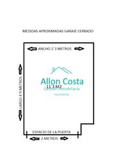 Aparcament cotxe a Centro Urbano. Garage