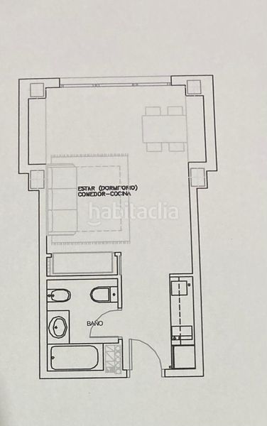 Foto c5f20eed-5b7b-4642-87e6-d70c713349c8. Estudi amb calefacció aparcament piscina a Centro Torrejón de Ardoz
