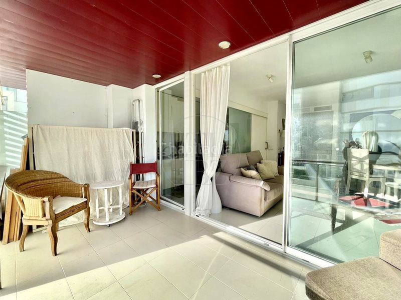 Foto fd5b1782-91af-409c-b8ac-6a1449d8241e. Apartament amb piscina a Ses Figueretes - Platja d'en Bossa - Cas Serres Ibiza