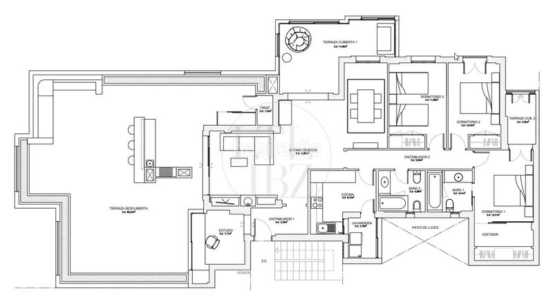 Foto 1521962d-2404-4c5c-94c7-3ae4388968bd. Lloguer àtic amb aparcament piscina a Marina Botafoc-Talamanca Ibiza