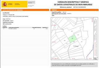 Residential Plot  Praones, poligono 13. Venta terreno en praones, bezana