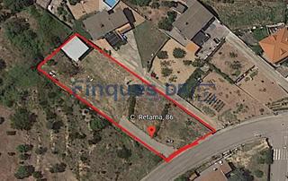 Terreny residencial  Retama. Parcela plana en venta en can fornaca!