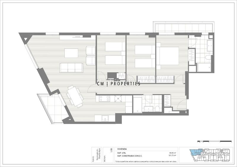 Foto 125399f4-e766-4e30-98e7-3605a685d8d4. Alquiler piso  en alquiler de 3 habitaciones en alameda en Valencia