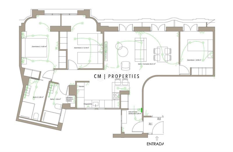 Foto 77c5de47-54b3-4cda-aed9-b7bdd87840a1. Location appartement dans Russafa Valencia