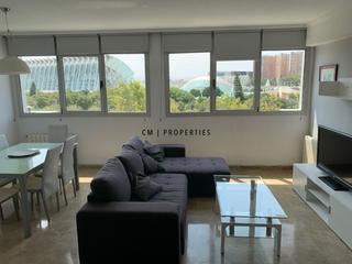 Affitto Duplex  Avenida francia, 2. Alquiler dúplex exclusivo con vistas a la ciudad de las artes y